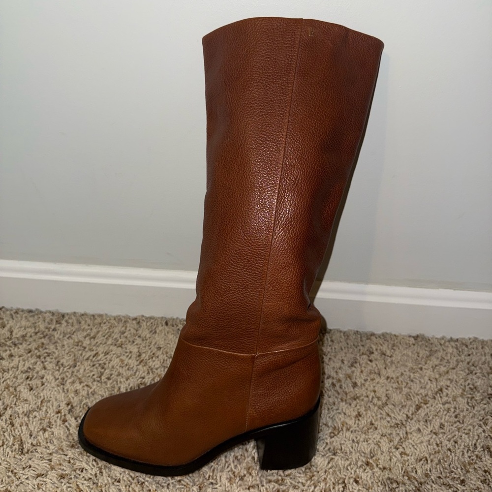 Larroude Ricky Boot in Mocca - LIKE NEW